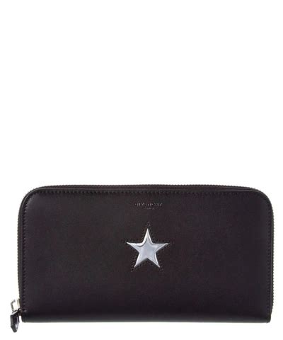 Givenchy Pandora Zip Around Wallet in Grey 